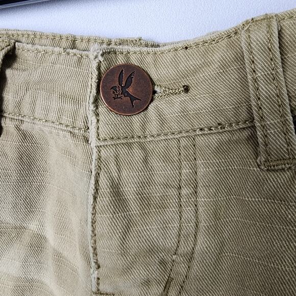 NWT One Teaspoon for Free People Militaire Bonitas Distressed Shorts | Womens 26 - Picture 2 of 12